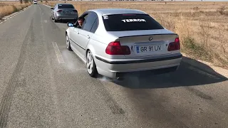 E46 2.0d burnout