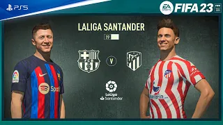 FIFA 23 - Atletico Madrid Vs Barcelona at Metropolitano la liga 22/23 | PS5™ [4K60fps]