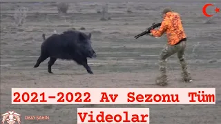 2021-22 Av sezonu yaban domuzu avlarım /All my wildboar hunts in the 2021-22 hunting season