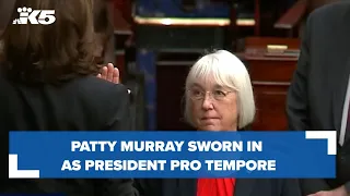 Patty Murray sworn in as president pro tempore