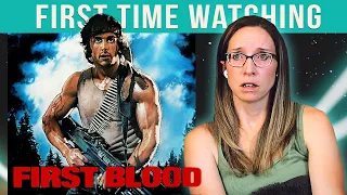 MOM WATCHES FIRST BLOOD (1982) | First time watching | I did not expect to cry!
