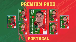 [PREMIUM PACK]: PORTUGAL: RONALDO VÀ CÁC ĐỒNG ĐỘI PHIÊN BẢN ĐỘI TUYỂN CỰC CHÁY || pEs-football