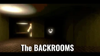 The Backrooms - Закулисье ( Андроид игра , by TeamGZ , трейлер)