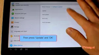 Galaxy Tab 10.1 - How firmware update (without KIES)