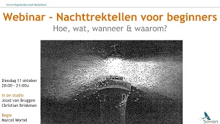 Webinar:  nachttrektellen voor beginners