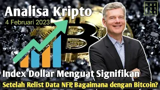 Analisa Pagi - Index Dollar Menguat Signifikan setelah relist data NFP, Bagaimana dengan Bitcoin?