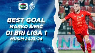 Best Goal Marko Simic - Persija di BRI Liga 1 2023/24