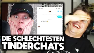 Papaplatte reagiert auf die schlechtesten Tinder chats 😂😏 | Papaplatte Highlights