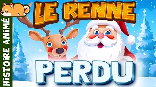 Le Renne du Père Noël Perdu🦌Histoire pour s'endormir | Conte pour enfant, Traineau Père Noel, Hiver