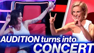 THE VOICE AUDITION TURNED CONCERT | BEST AUDITIONS