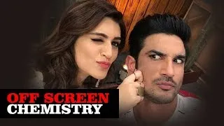 Sushant Singh Rajput And Kriti Sanon Behind The Seen Raabta Memories|  Sushant Passion For Dance .