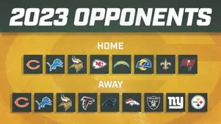 PACKERS 2023 SCHEDULE LEAKED!!