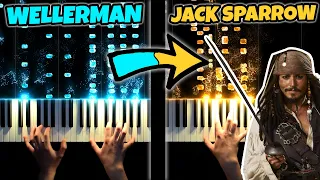 Wellerman vs Pirates Of The Caribbean [Epic Piano Battle]