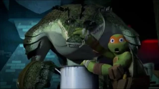[TMNT 2012] Mikey + Leatherhead moments (with captions)