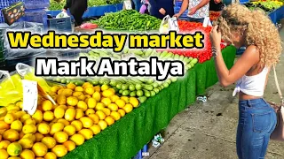 Wednesday Market Antalya, Murat Pasha, Mark Antalya | (çarşamba pazarı) 🔴 Part 2