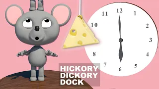 Hickory Dickory Dock | Mouse and friends | Children's Nursery Rhyme | The Nursery Channel