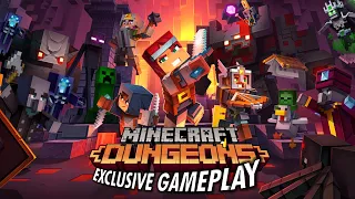 Minecraft Dungeons 'The Nameless Kingdom' New/Exclusive gameplay