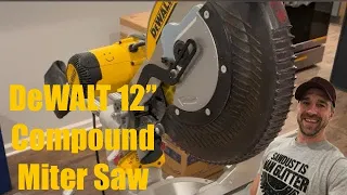 DeWalt 12” Double Bevel Compound Sliding Miter Saw Review DWS779