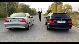 Race bmw 325i vs 330d / 320i vs 530d