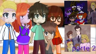 los amigos de shaggy y el reaccionan a su futura familia 2/2 ultima parte (￣ω￣;)