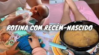 PRIMEIROS DIAS EM CASA | ROTINA PÓS CESÁREA! AMAMENTAÇÃO + FÓRMULA? MEU DIA COM RECÉM-NASCIDO