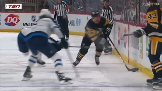 Brenden Dillon illegal check to the head on Noel Acciari  - Tough Call Recommendation