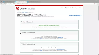 SSL Labs - security tests for web servers, browsers and statistics