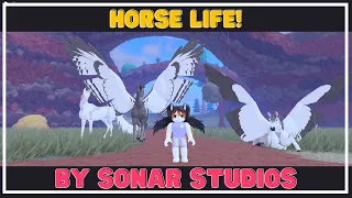 I Tried Out a New Horse Game on Roblox by Sonar Studios