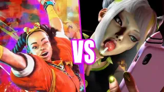 Street Fighter 6 Kimberly & Juri Win & Timeout Poses