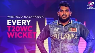 Every Wanindu Hasaranga wicket in T20 World Cups | ICC | @ICC