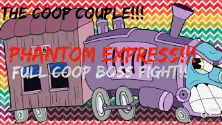Cuphead Phantom Express Full Coop Boss Fight #cuphead #mugman #thecoopcouple #gaming #bossfight