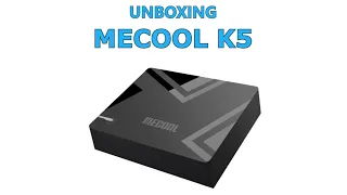 UNBOXING: Mecool K5 Android TV-Box DVB-T2/S2/C