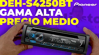 Pioneer DEH-S4250BT: Conectividad avanzada.