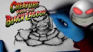 The Creature From the Black Lagoon Drawing