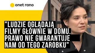 Smoczyńska: "Jeżeli nasz film trafi do internetu, my jako twórcy nie dostajemy z tego nic"