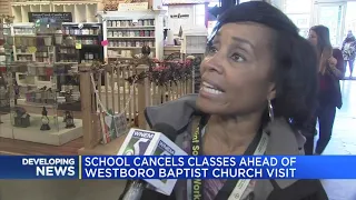 School cancels classes ahead of Westboro Baptist Church visit