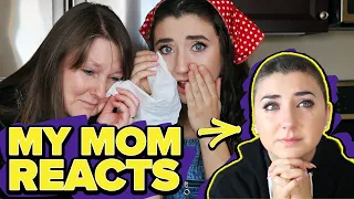 My Mom Reacts to My Hair Falling Out 3 Years Later!! | It Gets Emotional