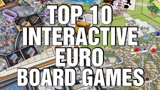 Top 10 Interactive Euro Board Games - Chairman of the Board