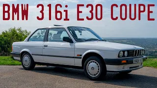 1990 E30 BMW 316i Coupe Goes for a Drive