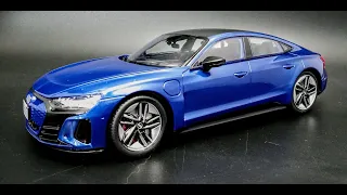 ALL NEW! Audi E Tron RS GT 1/24 Scale Model Kit Build How To Assemble Paint Decal Polish Interior
