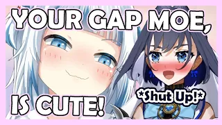 Gura Successfully Luring Out Kronii's Gap Moe【Gawr Gura | Ouro Kronii | Hakos Baelz | Hololive EN】