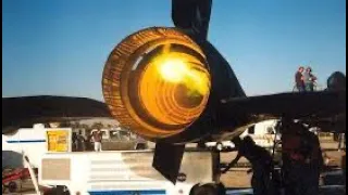 Looking at the j58 jet engine of the SR-71 blackbird