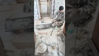 how to make beautiful marble from Big stone let`see