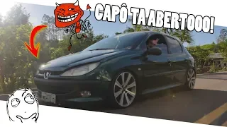 PEUGEOT 206 + SUSPENSÃO A AR + ARO 17 = TOP | [FILMA MEU CARRO G465 ]