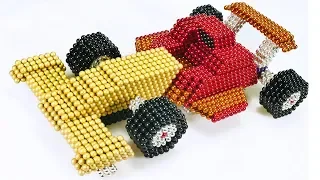 DIY How To Make Amazing F1 Racing Car from Magnetic Balls | Satisfaction