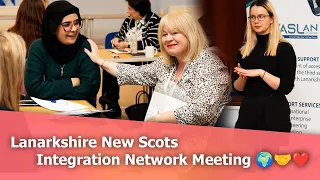 Lanarkshire New Scots Integration Network Meeting 🌍🤝❤️ #refugees #thirdsector #refugeesupport