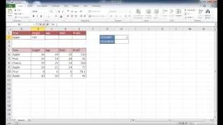 Use the DCOUNT & DCOUNTA Functions