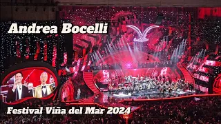 Andrea Bocelli - Festival de Viña del Mar 2024.