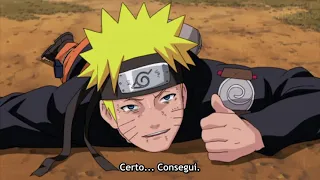 Naruto usa RasenShuriken pela primeira vez em batalha   Naruto vs Kakuzu   Naruto Shippuden