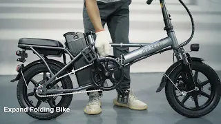 ZHENGBU 14" D3 Commute Ebike Unboxing and Assembly | E-Bike Unboxing #zhengbu #ebike #bike #shorts